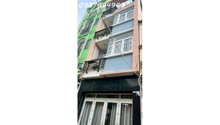 QUẬN 5, AN DƯƠNG VƯƠNG - HẺM 6M XE TẢI ĐỖ CỬA - 4 LẦU MỚI ĐẸP - CHỦ ĐANG CHO THUÊ 30TR/THÁNG - GIÁ CHỈ 14T TL